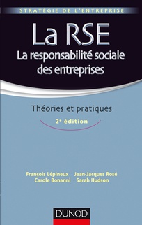couverture du livre La RSE - La responsabilité sociale des entreprises